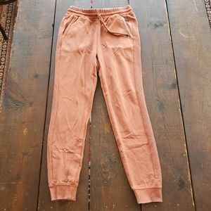 ROXY Joggers, Small, Rust, 100% Cotton